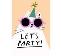 Hallmark Let's Party! Cat Birthday Greetings Card