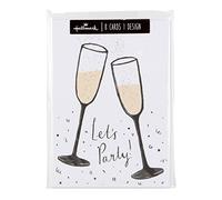 Hallmark Let's Party Invitations (Pack of 8) (Old Model), White