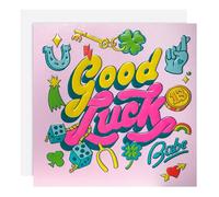 Hallmark Liz Harry Design 'Icons' Contemporary Good Luck Card