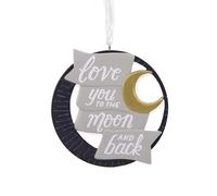 Hallmark Love You to The Moon and Back Christmas Ornament