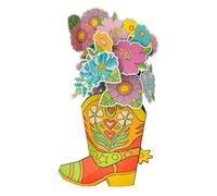 Hallmark Magical Botanicals by Liz Harry Letterbox Flowers, Pop Up & 3D Paper Gift, Birthday, Mothers Day, Multicolour