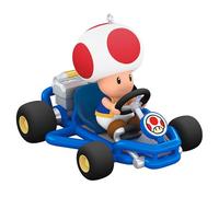 Hallmark Mario Kart Toad Hanging Ornament, Keepsake, Blue, Resin | Christmas Tree Decoration, Durable Resin, Simple to Hang, 4.8cm by 5.3cm by 7.1cm, Ideal for Gifting to Mario Kart Fans