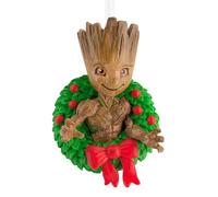 Hallmark MARVEL Groot Ornament, Christmas Wreath, Brown & Green