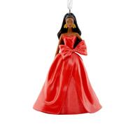 Hallmark Mattel Christmas Ornament (Black Holiday Barbie 2026)