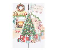 Hallmark Medium Both of You "With Love" Christmas Card