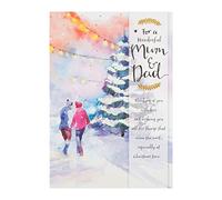 Hallmark Medium Mum and Dad "Thinking of You" Christmas Card