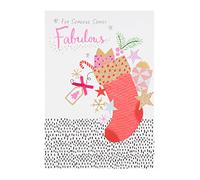 Hallmark Medium Someone Special "Simply Fabulous" Christmas Card