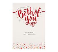 Hallmark Medium To Both "Happy Memories" Christmas Card