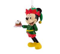 Hallmark Mickey Mouse Elf Resin Christmas Ornament