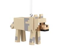Hallmark Minecraft Wolf Christmas Decoration, Gamer Gifts