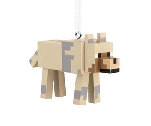 Hallmark Minecraft Wolf Christmas Decoration, Gamer Gifts