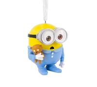 Hallmark Minions Bob The Minion in Pajamas Christmas Ornament, 1.62 x 2.06 x 1.45 inches, (0002HCM9112)