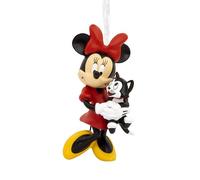 Hallmark Minnie Mouse and Figaro Ornament, Disney Tree Decoration, Disney Hanging Ornament, Hanging Ornament, Gifts for Christmas