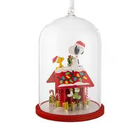 Hallmark Snoopy & Woodstock Signature Ornament, Tree Decoration, PEANUTS, Collectible, Red, White