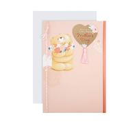 Hallmark Mothers Day Card, Happy Mothers Day Card, Cute Forever Friends Bears Design, Pink, White