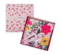 Hallmark Luxury Boxed Mothers Day Card for Grandma, Cute Floral Design with Flower Keepsake & Gift Box, Grandma Mothers Day Card, Pink, White, Yellow