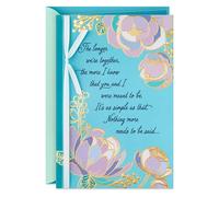 Hallmark Mother's Day Card for Her (We're Meant to Be) for Anniversary, Romantic Birthday, Everyday Love