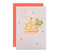 Hallmark Mothers Day Card for Wife, Forever Friends, from Husband, White