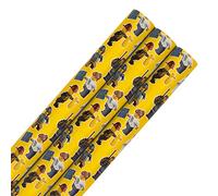 Hallmark Multi Occasion Wrapping Paper Bundle - 3 Rolls in 1 Lego Pattern Design