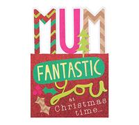 Hallmark Mum Christmas Card 'Thanks' - Medium
