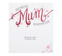 Hallmark Mum Mother's Day Card "So Much Love and Fun" - Medium