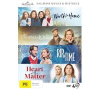 Hallmark Mystery 4 Film Collection (North to Home / The Presence of Love / Rip in Time / Heart of the Matter) [DVD]