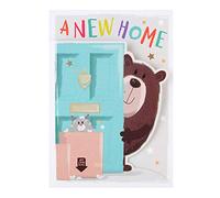 Hallmark New Home Card - Cute 'All About Gus' Design