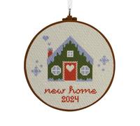 Hallmark New Home Cross Stitch 2024 Christmas Ornament