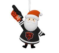 Hallmark NFL Chicago Bears Santa Fan Christmas Ornament, Gifts for Sports Fans