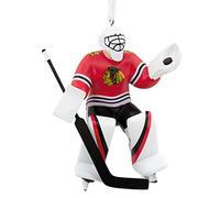 Hallmark NHL Chicago Blackhawks Goalie Christmas Ornament