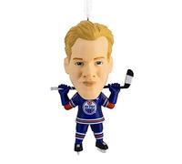 Hallmark NHL Edmonton Oilers Connor McDavid Bouncing Buddy Christmas Ornament