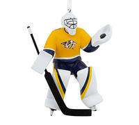 Hallmark NHL Nashville Predators Goalie Christmas Ornament (0001OSL1754)