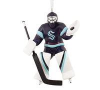 Hallmark NHL Seattle Kraken Goalie Christmas Ornament,Resin 0001OSL1990