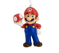 Hallmark Nintendo Super Mario with Super Mushroom Christmas Ornament