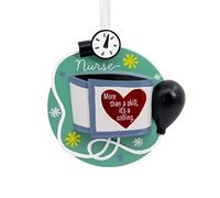 Hallmark Nursing is a Calling Blood Pressure Cuff Christmas Ornament
