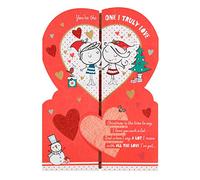 Hallmark One I Love Christmas Card "Fold Out" - Large