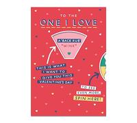 Hallmark One I Love Valentine's Day Card - Fun Interactive Spin The Wheel Valentine's Card