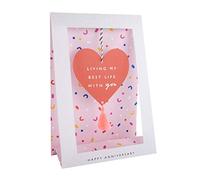 Hallmark Our Anniversary Card - Framed Heart Design