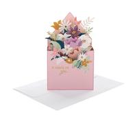 Hallmark Paper Wonder 3D Pop-Up Flower Envelope Mother's Day Card