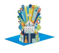 Hallmark Paper Wonder 3D Pop-Up Personalised Sticker Birthday Card for Him