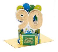 Hallmark Paper Wonder Collection 3D Pop-Up 90th Birthday Card