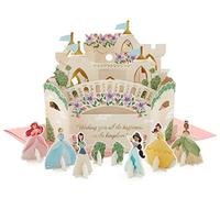 Hallmark Paper Wonder Disney Princess Pop Up Birthday Card for Kids (Ariel, Cinderella, Mulan, Jasmine, Belle, Tiana)