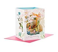 Hallmark Paper Wonder Displayable Pop Up Birthday Card for Women (Beautiful Day)