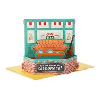 Hallmark Paper Wonder Friends Pop Up Card (Central Perk Couch) for Birthdays, Graduations, Celebrations