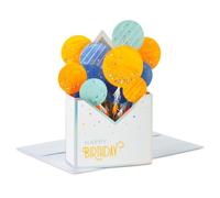Hallmark Paper Wonder Pop-Up Balloon Bouquet Birthday Card