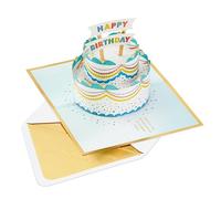 Hallmark Paper Wonder Signature Collection 3D Pop-Up Cake Birthday Card