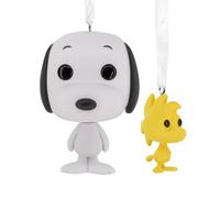 Hallmark Peanuts Snoopy and Woodstock Funko POP! Christmas Ornaments, Set of 2, Pop Culture Gifts