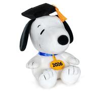 Hallmark Peanuts Snoopy Plush Graduation Gift Card Holder, 6.5" (Class of 2026) for High School, College, University Grads