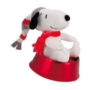 Hallmark Christmas Tree Topper, SNOOPY Tree Topper, PEANUTS Comics, Red and White