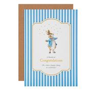 Hallmark Peter Rabbit Design Beatrix Potter Peter Rabbit Congratulations Card
